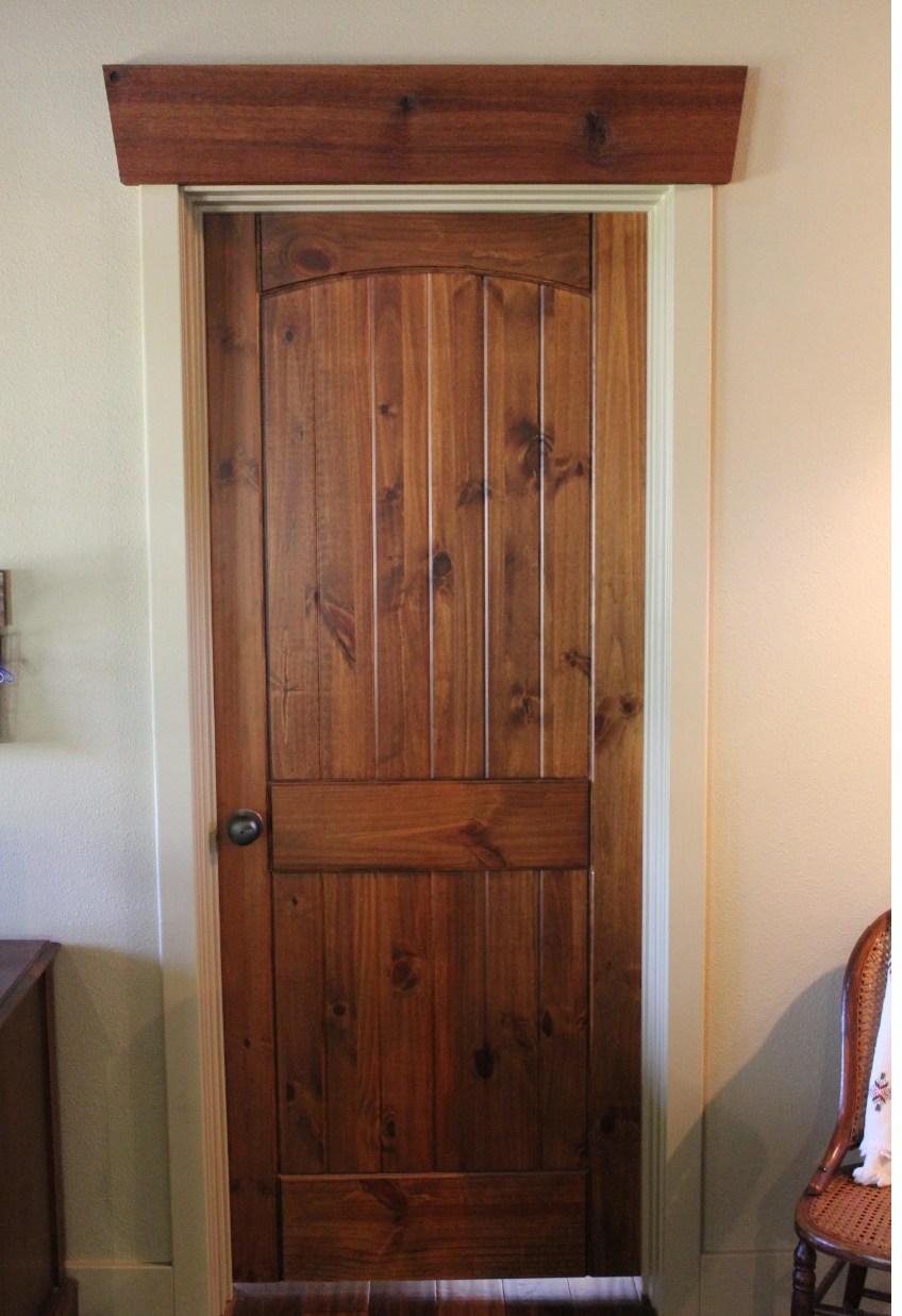 new wood doors, stained door trim install new wood door, door trim